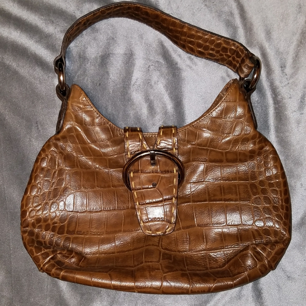 Desmo made in Italy leather shoulder bag
